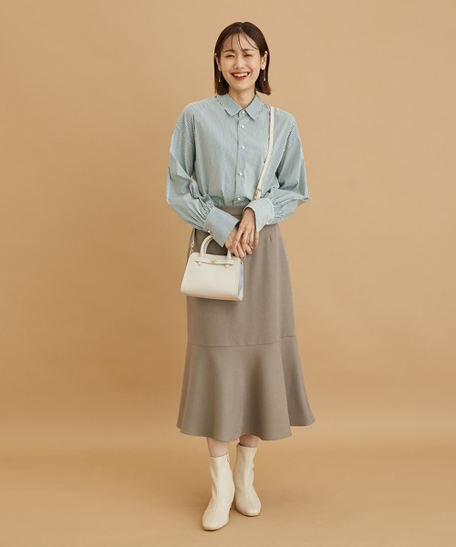 ROPE' PICNIC（ロペピクニック）の「ラナテックマーメイドスカート（スカート・レディース・ブラック/ブラウン/ブラウン系その他2/イエロー・36/38）」の11枚目の写真