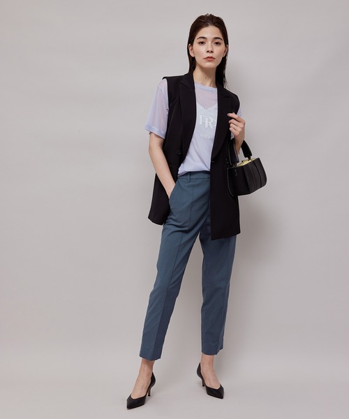 ROPE'（ロペ）の「ピンタックシガレットパンツ（その他パンツ・レディース・チャコールグレー/ブラウン/ブルー系その他4/ピンク・36/38/40）」の10枚目の写真