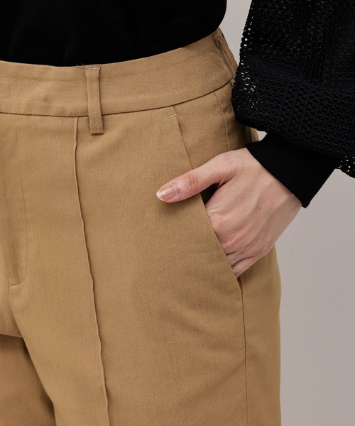 ROPE'（ロペ）の「ピンタックシガレットパンツ（その他パンツ・レディース・チャコールグレー/ブラウン/ブルー系その他4/ピンク・36/38/40）」の8枚目の写真