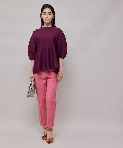 ROPE'（ロペ）の「ピンタックシガレットパンツ（その他パンツ・レディース・チャコールグレー/ブラウン/ブルー系その他4/ピンク・36/38/40）」の19枚目の写真