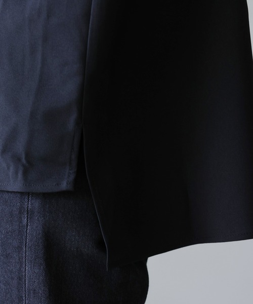 HERENCIA（ヘレンチア）の「メッシュランダムフリル ブラウス（シャツ/ブラウス・レディース・ブラウン/ブラック/ホワイト・MEDIUM）」の18枚目の写真