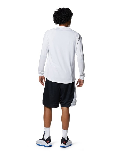 UNDER ARMOUR(アンダーアーマー)の「カリー テック ロングスリーブ Tシャツ 〈カリーロゴ〉(バスケットボール/メンズ)(Tシャツ/カットソー・メンズ・ブラック/ホワイト・S/L/XL/M/XXL/3XL)」の14枚目の写真