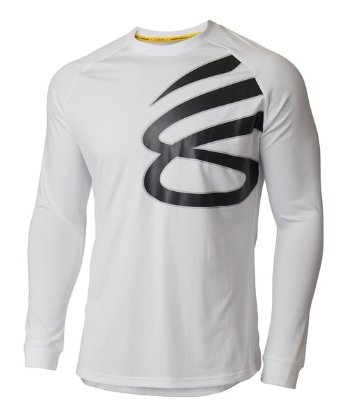 UNDER ARMOUR(アンダーアーマー)の「カリー テック ロングスリーブ Tシャツ 〈カリーロゴ〉(バスケットボール/メンズ)(Tシャツ/カットソー・メンズ・ブラック/ホワイト・S/L/XL/M/XXL/3XL)」の19枚目の写真