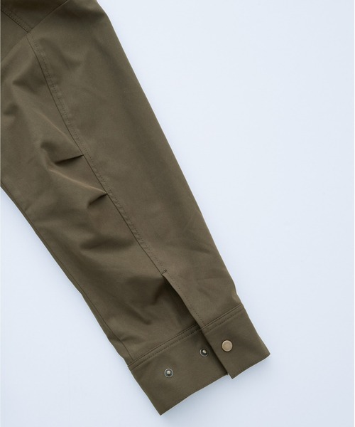 BONLECILL（ボンルシール）の「ラグランスリーブ 襟コーデュロイ オーバーハンティングジャケット（その他アウター・レディース・カーキ/ブラック/ベージュ/アイボリー/ネイビー・FREE）」の18枚目の写真