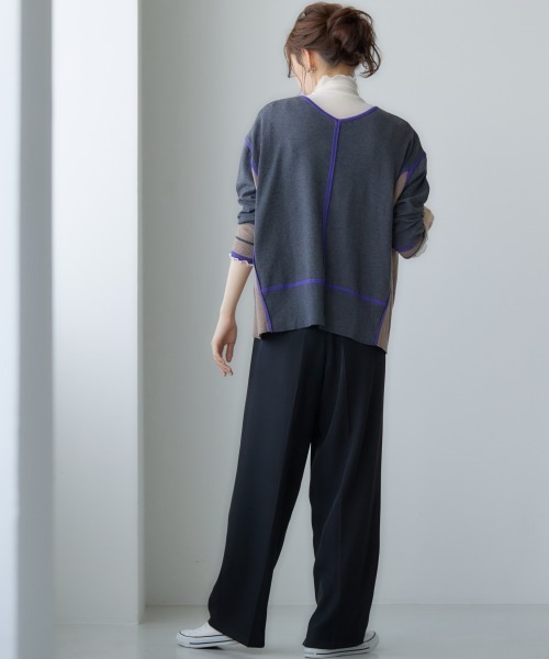miclat(ミクラ)の「大きいサイズ カラーイージーパンツ miclat(その他パンツ・レディース・ブラック/イエロー系/ピンク系・LL/3L/4L/L)」の7枚目の写真