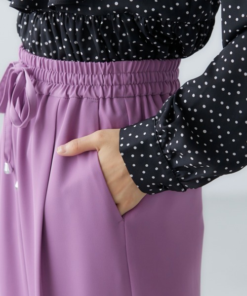 miclat(ミクラ)の「大きいサイズ カラーイージーパンツ miclat(その他パンツ・レディース・ブラック/イエロー系/ピンク系・LL/3L/4L/L)」の18枚目の写真
