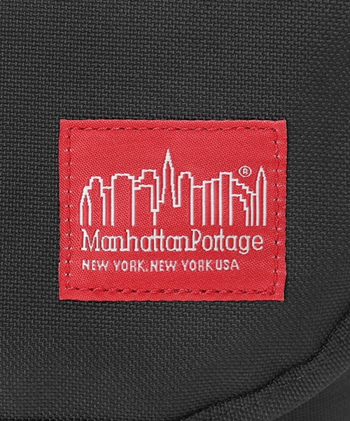 Manhattan Portage（マンハッタンポーテージ）の「Nylon Messenger Bag JRS Flap Zipper Pocket（メッセンジャーバッグ・メンズ・ブラック・SMALL）」の10枚目の写真