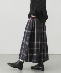 かぐれ | ビッグチェックタックスカート(スカート)