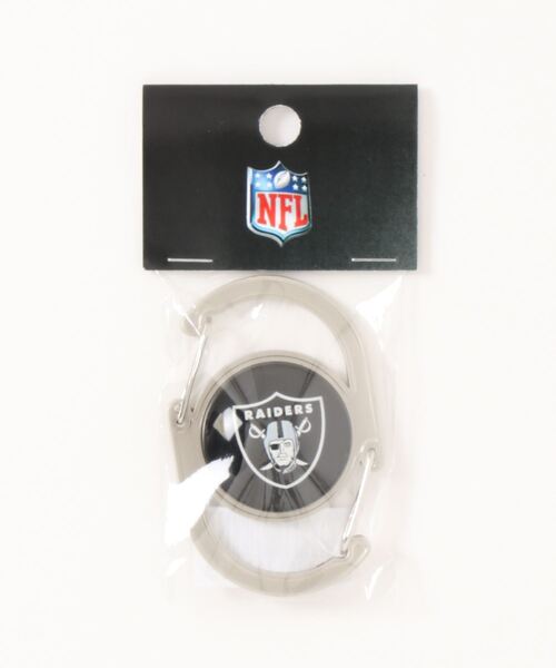NFL(ナショナルフットボールリーグ )の「NFLカラビナ(キーホルダー・レディース・ブラック/ネイビー系/ホワイト/ターコイズブルー/ダークグリーン/ネイビー・FREE)」の3枚目の写真