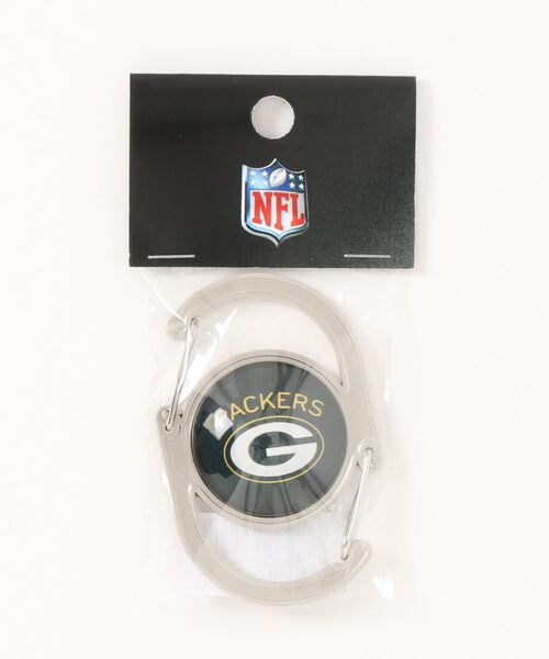 NFL(ナショナルフットボールリーグ )の「NFLカラビナ(キーホルダー・レディース・ブラック/ネイビー系/ホワイト/ターコイズブルー/ダークグリーン/ネイビー・FREE)」の4枚目の写真