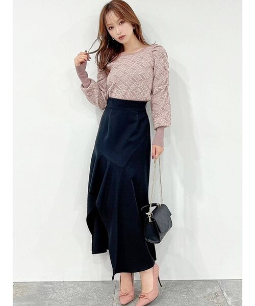 RESEXXY（リゼクシー）の「セイムカラーチェーンパンプス（パンプス・レディース・ブラック/ピンク/ベージュ・SMALL/MEDIUM/LARGE）」の13枚目の写真