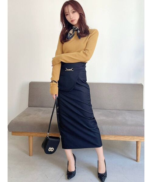 RESEXXY（リゼクシー）の「セイムカラーチェーンパンプス（パンプス・レディース・ブラック/ピンク/ベージュ・SMALL/MEDIUM/LARGE）」の19枚目の写真