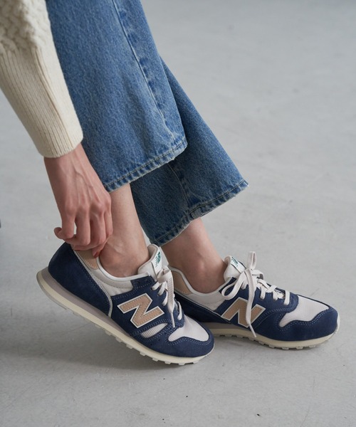 NEW BALANCE(ニューバランス)の「【New balance/ニューバランス】WL373(スニーカー・レディース・ベージュ/ネイビー/オフホワイト・23.5cm/24.5cm/24.0cm)」の8枚目の写真