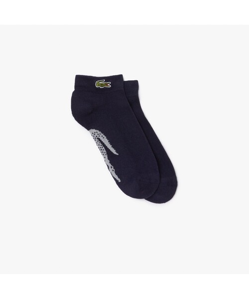 LACOSTE（ラコステ）の「ソックス（ソックス/靴下・メンズ・ホワイト/ネイビー/ブラック・24.0cm/27.0cm）」の3枚目の写真