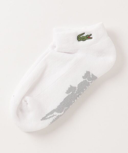LACOSTE（ラコステ）の「ソックス（ソックス/靴下・メンズ・ホワイト/ネイビー/ブラック・24.0cm/27.0cm）」の4枚目の写真