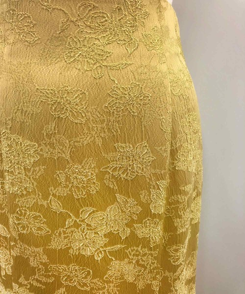 NOELA(ノエラ)の「ジャガードスカート×ニットセット(ワンピース・レディース・イエロー/オフホワイト/サックスブルー・M/S)」の9枚目の写真