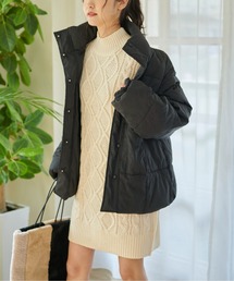 FREE'S MART | ◆ウール混ケーブルハイネックミニワンピース(ワンピース)