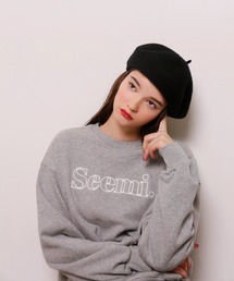 Seemi. byNICECLAUP | 【Seemi】Seemiオーバーサイズスウェット(スウェット)