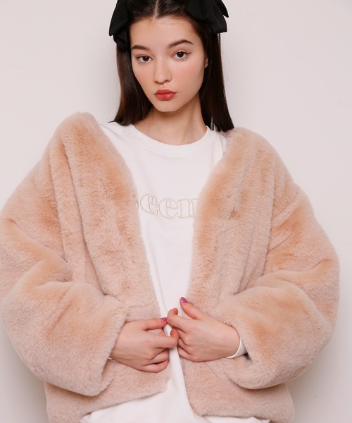 Seemi. byNICECLAUP（ シーミーバイナイスクラップ）の「【Seemi】Seemiオーバーサイズスウェット（スウェット・レディース・オフホワイト/杢グレー/ブラック・FREE）」の11枚目の写真