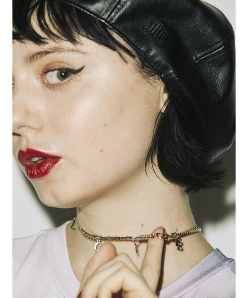 jouetie(ジュエティ)の「LOVEロゴネックレス(ネックレス・レディース・シルバー/ゴールド・FREE)」の5枚目の写真