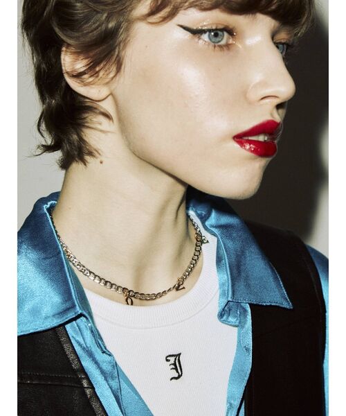 jouetie(ジュエティ)の「LOVEロゴネックレス(ネックレス・レディース・シルバー/ゴールド・FREE)」の9枚目の写真