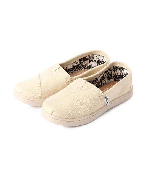 TOMS（トムス）の「BK TOMS CLASSICS YOUTH◆（その他シューズ・キッズ・ネイビー/オフホワイト・19cm/18cm）」の2枚目の写真