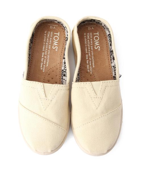 TOMS（トムス）の「BK TOMS CLASSICS YOUTH◆（その他シューズ・キッズ・ネイビー/オフホワイト・19cm/18cm）」の9枚目の写真
