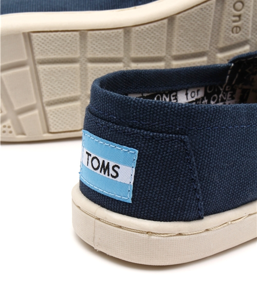 TOMS（トムス）の「BK TOMS CLASSICS YOUTH◆（その他シューズ・キッズ・ネイビー/オフホワイト・19cm/18cm）」の6枚目の写真