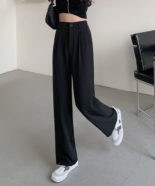 urge：（アージコロン ）の「【URGE：】ハイウエストストレートパンツ（スラックス・レディース・ミント/ホワイト/ブラック・SMALL/MEDIUM/LARGE/X-LARGE）」の8枚目の写真