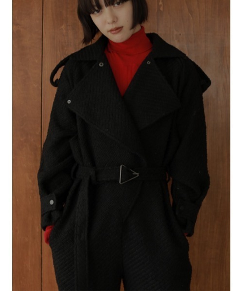 AMAIL（アマイル）の「Luxe tweed coverall（サロペット