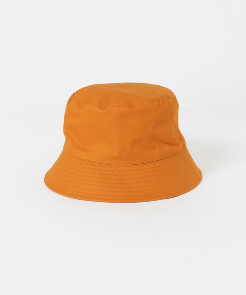 KIJIMA TAKAYUKI（キジマ　タカユキ）の「KIJIMA TAKAYUKI　VENTILE BUCKET HAT（ハット・メンズ・ブラック/オレンジ/ホワイト・2）」の7枚目の写真