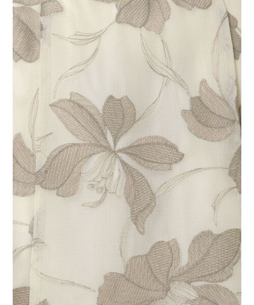 LAGUNAMOON(ラグナムーン)の「メッシュエンブロイダリーフラワースカート(スカート・レディース・ブラック/ベージュ・SMALL/MEDIUM)」の12枚目の写真