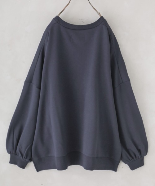 osharewalker（オシャレウォーカー）の「【廃盤】『オリジナルカレッジロゴスウェット』（スウェット・レディース・杢グレー/オートミール/ネイビー・FREE）」の12枚目の写真
