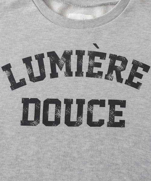 osharewalker（オシャレウォーカー）の「【廃盤】『オリジナルカレッジロゴスウェット』（スウェット・レディース・杢グレー/オートミール/ネイビー・FREE）」の19枚目の写真