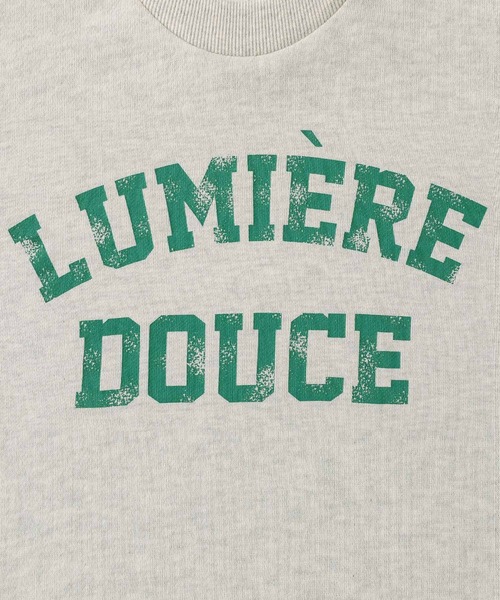 osharewalker（オシャレウォーカー）の「【廃盤】『オリジナルカレッジロゴスウェット』（スウェット・レディース・杢グレー/オートミール/ネイビー・FREE）」の9枚目の写真