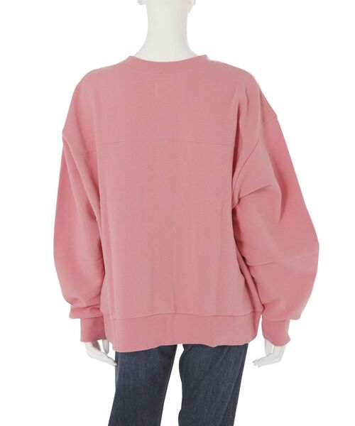 Ungrid（アングリッド）の「【WEB限定】ルーズスウェットカーディガン（カーディガン/ボレロ・レディース・オレンジ/グリーン/ピンク/ライトグレー/ブラック/アイボリー・FREE）」の19枚目の写真