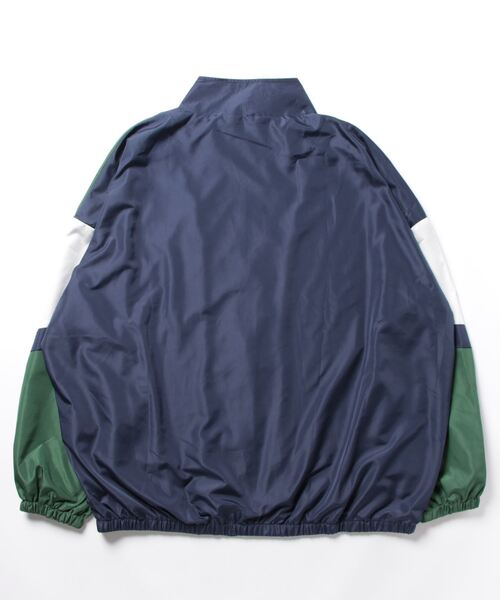 nemne store(ネンネストア)の「【低身長用サイズあり】配色ジップアップナイロンブルゾン(ブルゾン・レディース・ブルー/アイボリー/ネイビー・SMALL/MEDIUM)」の8枚目の写真