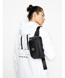 ARMANI EXCHANGE | 【A|X アルマーニ エクスチェンジ】A|Xロゴパッチ　ボディバッグ/ウエストポーチ(ボディバッグ/ウエストポーチ)