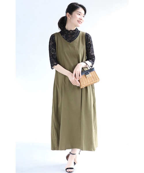 cawaii(カワイイ)の「Tシャツ卒業宣言5分袖シアーレースインナー トップス ハイネック(Tシャツ/カットソー・レディース・ホワイト/ブラック・S~M/L~LL/3L~4L)」の19枚目の写真