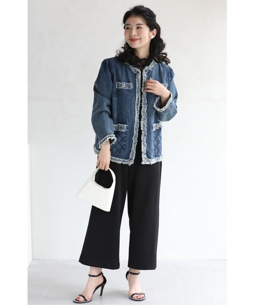 cawaii(カワイイ)の「Tシャツ卒業宣言5分袖シアーレースインナー トップス ハイネック(Tシャツ/カットソー・レディース・ホワイト/ブラック・S~M/L~LL/3L~4L)」の8枚目の写真