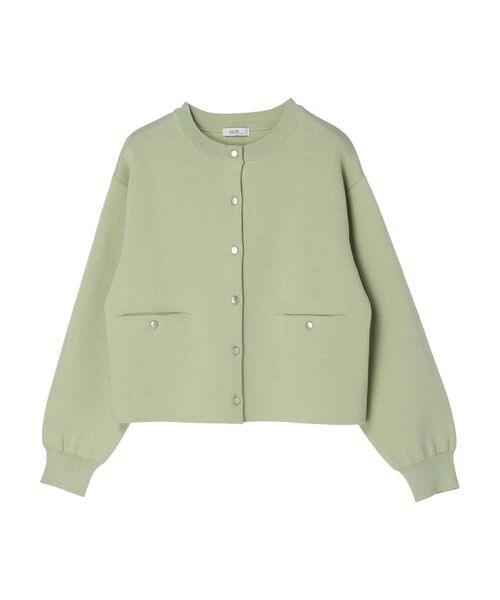 earth music&ecology（アースミュージックアンドエコロジー）の「ミラノリブカーディガン（カーディガン/ボレロ・レディース・オフホワイト/ネイビー/ベージュ/ミント・FREE）」の18枚目の写真