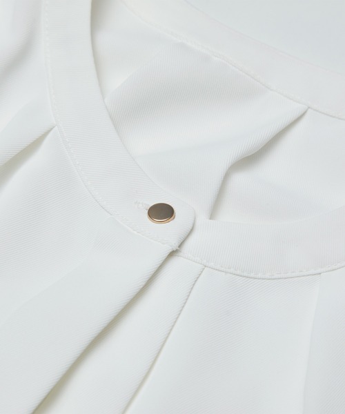 ROPE' PICNIC(ロペピクニック)の「洗える/プリーツスリーブブラウス(シャツ/ブラウス・レディース・ホワイト/ネイビー/サックスブルー/ラベンダー・38)」の20枚目の写真