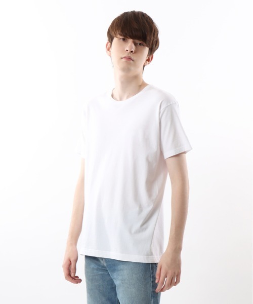 HANES(ヘインズ)の「【Hanes】Japan Fit クルーネックTシャツ H5310(Tシャツ/カットソー・メンズ・ホワイト・S/M/L/XL)」の4枚目の写真