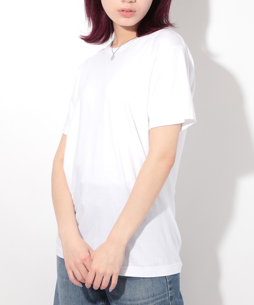 HANES(ヘインズ)の「【Hanes】Japan Fit クルーネックTシャツ H5310(Tシャツ/カットソー・メンズ・ホワイト・S/M/L/XL)」の8枚目の写真