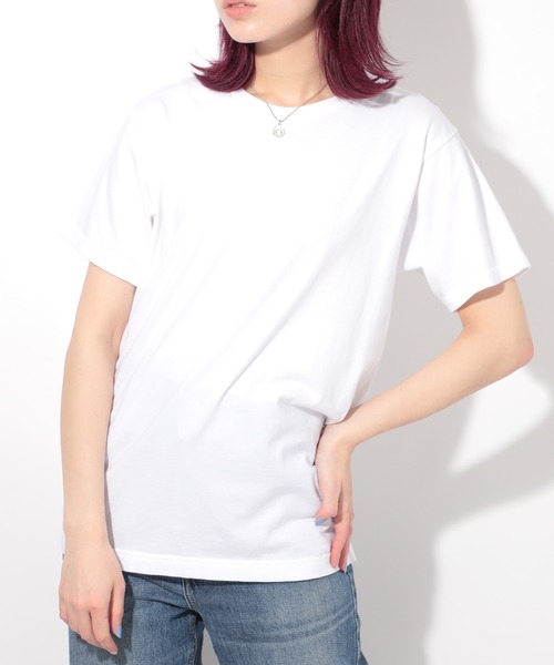 HANES(ヘインズ)の「【Hanes】Japan Fit クルーネックTシャツ H5310(Tシャツ/カットソー・メンズ・ホワイト・S/M/L/XL)」の9枚目の写真