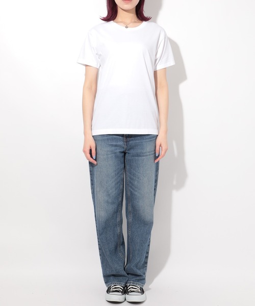 HANES(ヘインズ)の「【Hanes】Japan Fit クルーネックTシャツ H5310(Tシャツ/カットソー・メンズ・ホワイト・S/M/L/XL)」の7枚目の写真