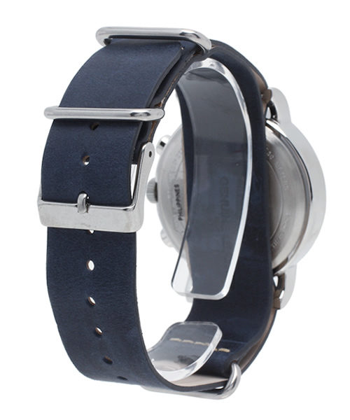 TIMEX(タイメックス)の「TIMEX(タイメックス): WEEKENDER CHRONOGRAPH(アナログ腕時計・メンズ・ベージュ/ネイビー・ONE SIZE)」の4枚目の写真