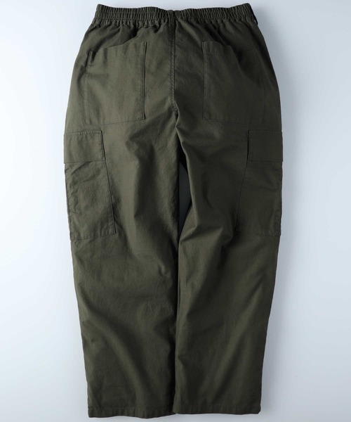 BACK NUMBER（バックナンバー）の「【BACK NUMBER】綿麻カーゴパンツ（カーゴパンツ・メンズ・オフホワイト/オリーブ/ブラック・L/XL/S/M）」の6枚目の写真