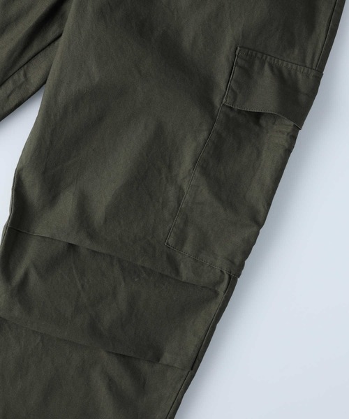 BACK NUMBER（バックナンバー）の「【BACK NUMBER】綿麻カーゴパンツ（カーゴパンツ・メンズ・オフホワイト/オリーブ/ブラック・L/XL/S/M）」の8枚目の写真