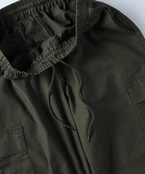 BACK NUMBER（バックナンバー）の「【BACK NUMBER】綿麻カーゴパンツ（カーゴパンツ・メンズ・オフホワイト/オリーブ/ブラック・L/XL/S/M）」の10枚目の写真